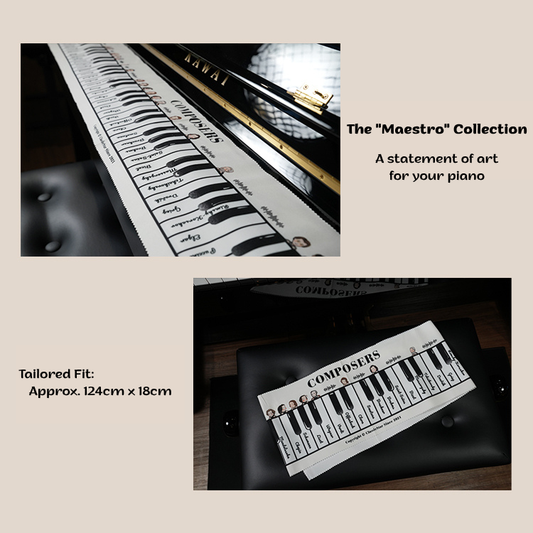The Maestro 88-Key Piano Blanket